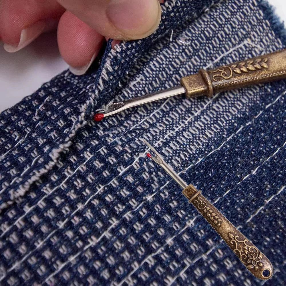 Vintage Thread Cutter & Seam Ripper – Multifunctional Sewing Tool