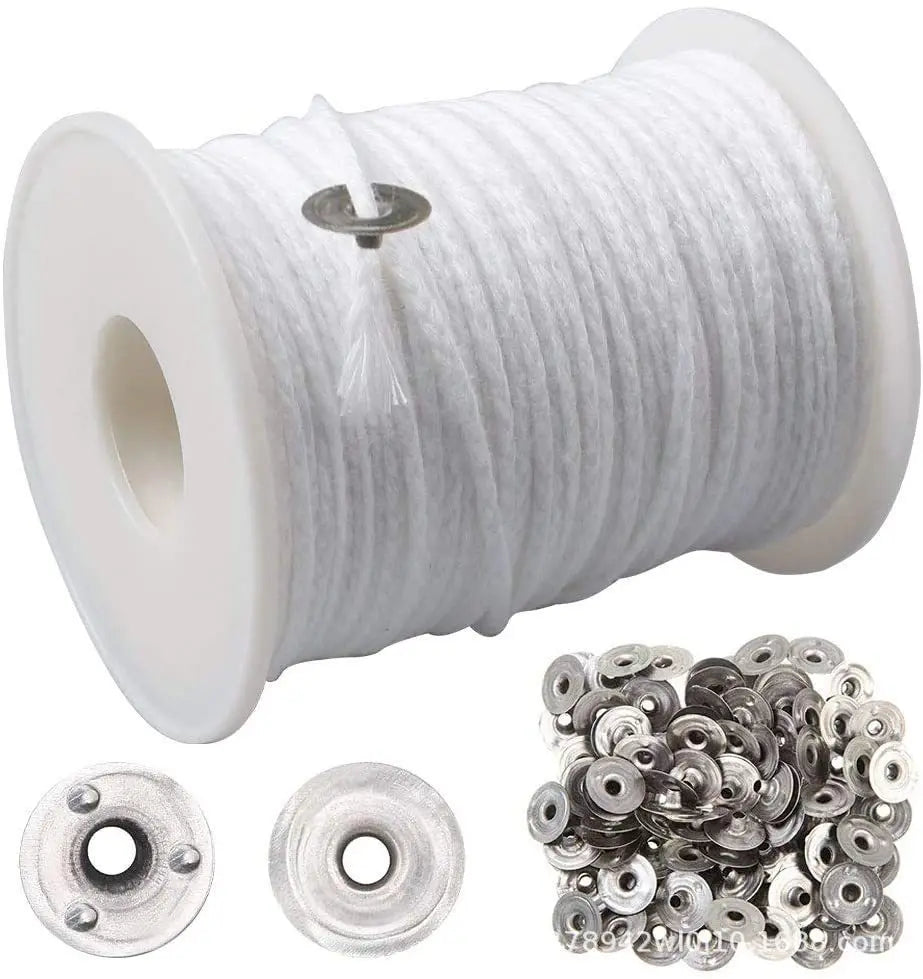 DIY Cotton Candle Wicks – 61m Candle Making Kit