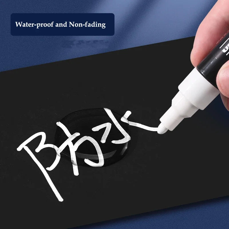 🎨 UNI POSCA Acrylic Paint Marker Set – PC-1M / PC-3M / PC-5M Quick-Dry Permanent Paint Pens