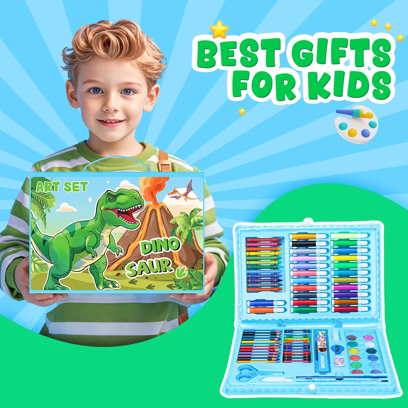 100+ Piece Drawing Art Kit