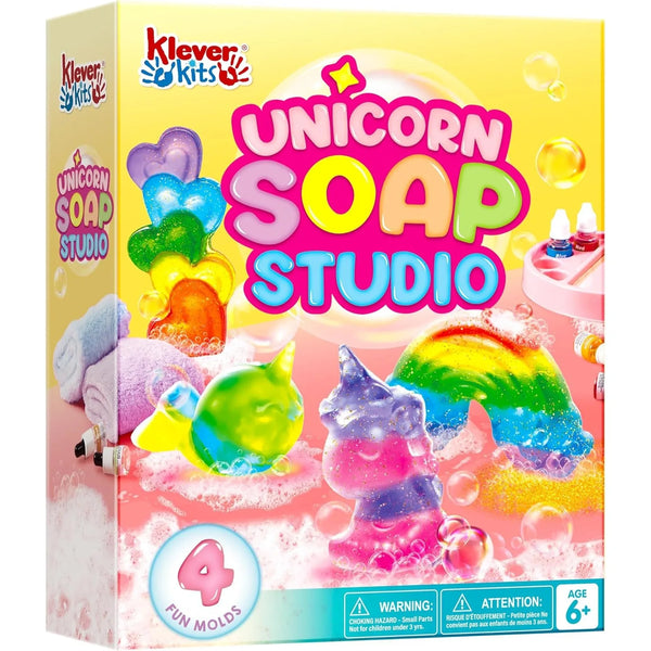 JOYFY Unicorn Soap Making Kit – DIY STEM Craft for Kids & Teens