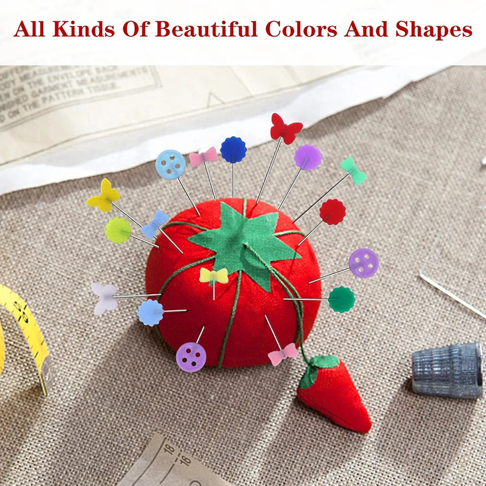 100pcs Dressmaking & Embroidery Pins – Quilting & Sewing Tools