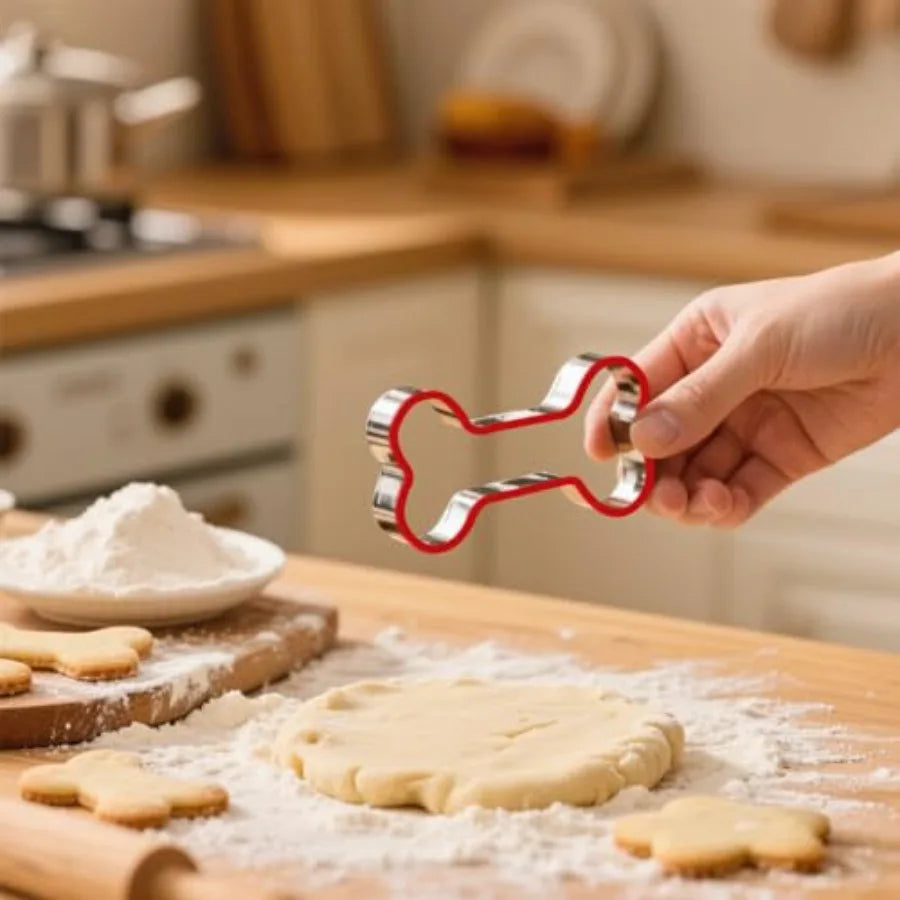 Dog Bone Shapes Cookie Cutters