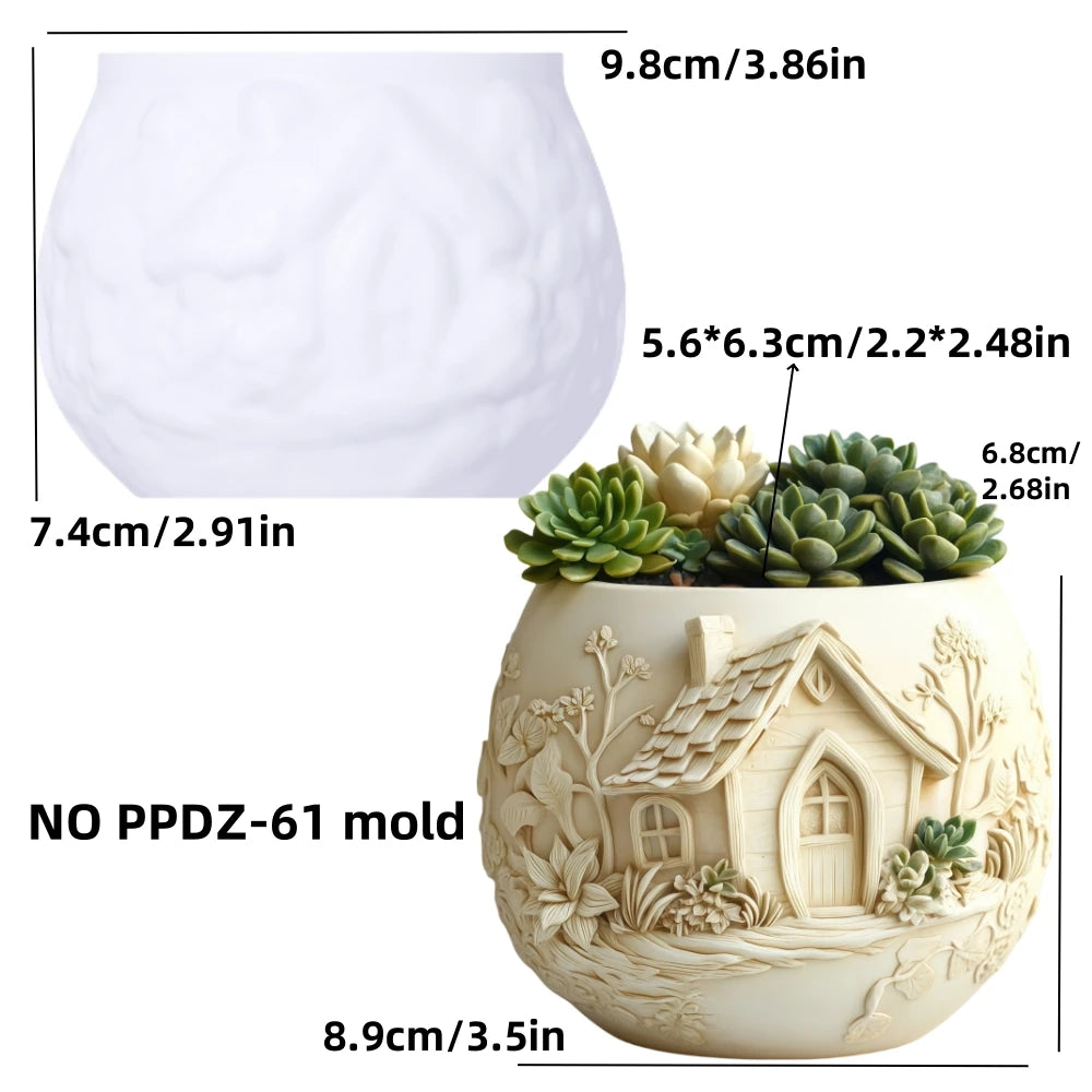 Plant Pot Resin Mold