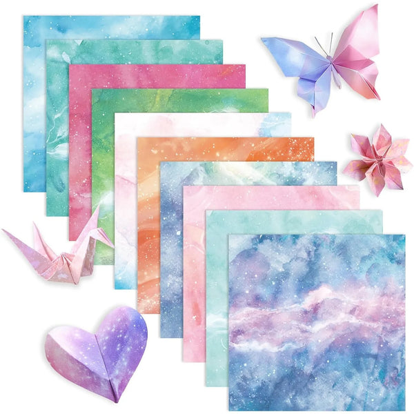 Double-Sided Origami Paper Kit – 50–200 Sheets
