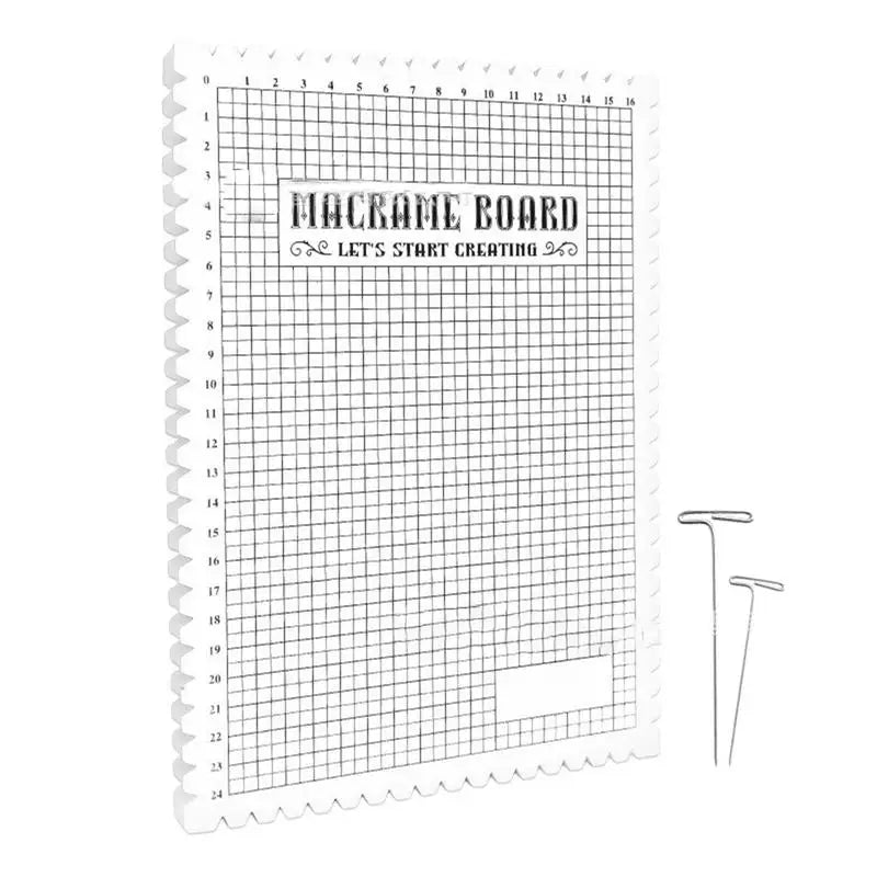 Macrame Board with T Pins Kit