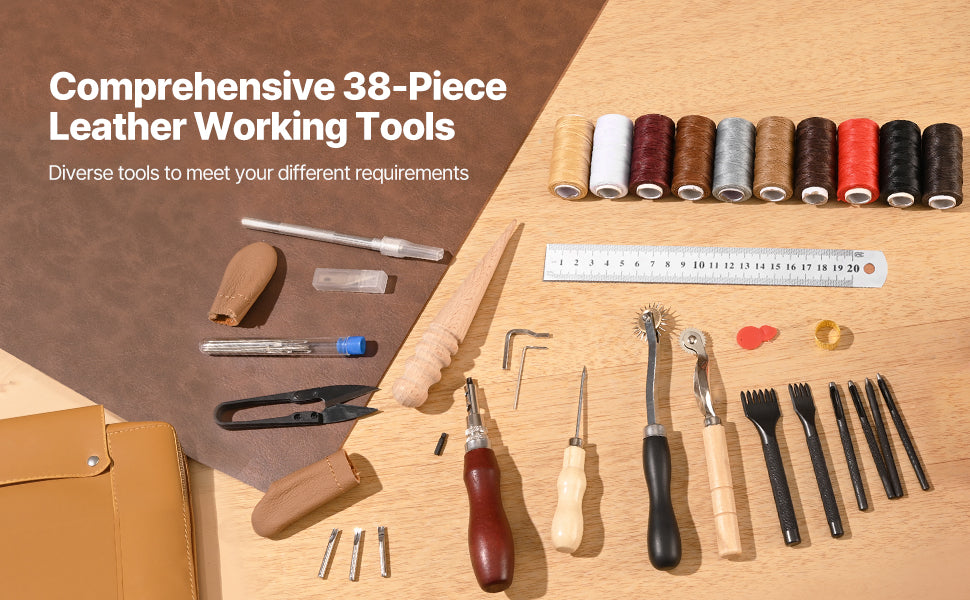 Leather Working Tools Kit