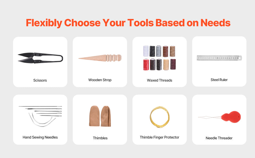 Leather Working Tools Kit